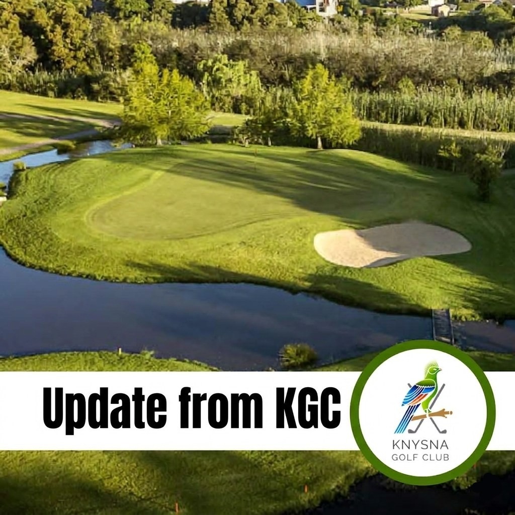 Latest update on course condition and clubhouse hours