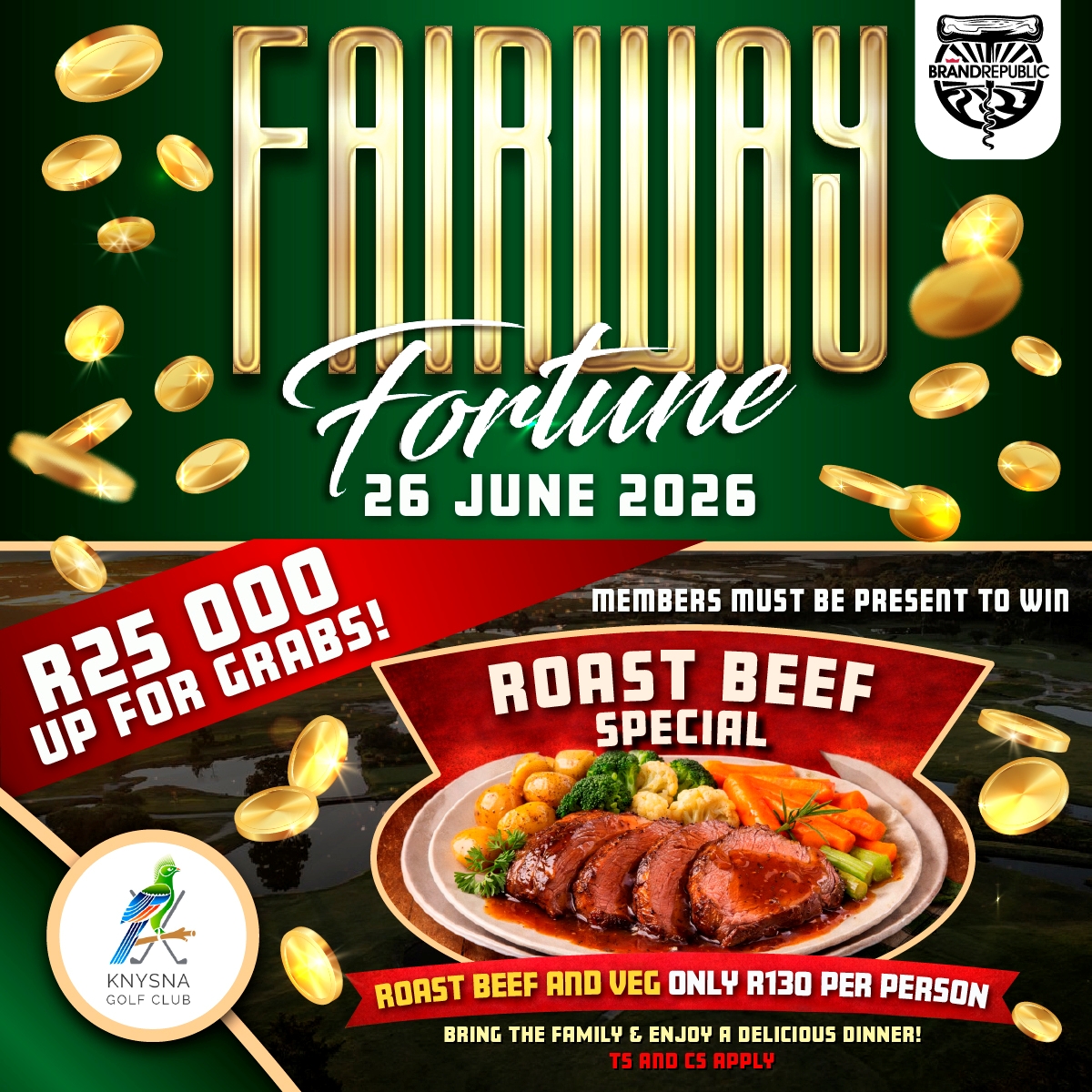 R25 000 up for grabs in our next Monthly Draw